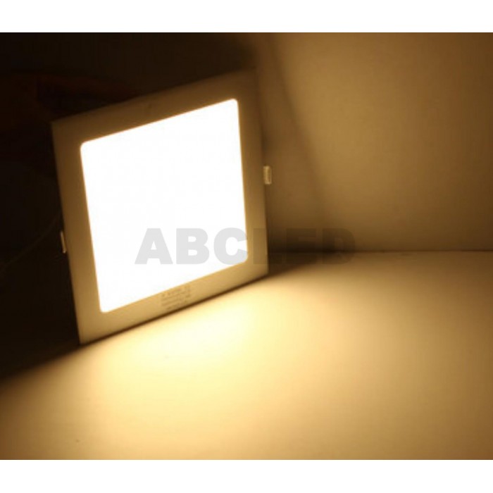 Abcled.ee - DIM LED panel light square recessed 9W 3000K 720Lm