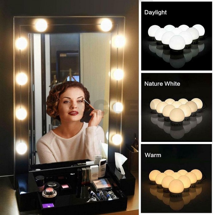 Abcled.ee - Make up Led mirror light 3000-6000K with dimmer USB
