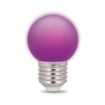 LED Bulb E27 G45 2W Purple 230V Forever light