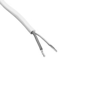 LED cable copper 2x0.20mm² White