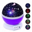 Night light "Star Master" Violet USB / 3xAA