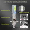 Abcled.ee - 2x Auto LED lamp H1 6000K 12V 8W 1400Lm Xstorm