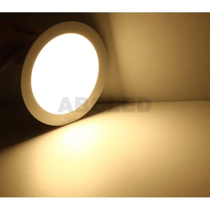 Abcled.ee - LED panel light round recessed 6W 3000K 480Lm IP20