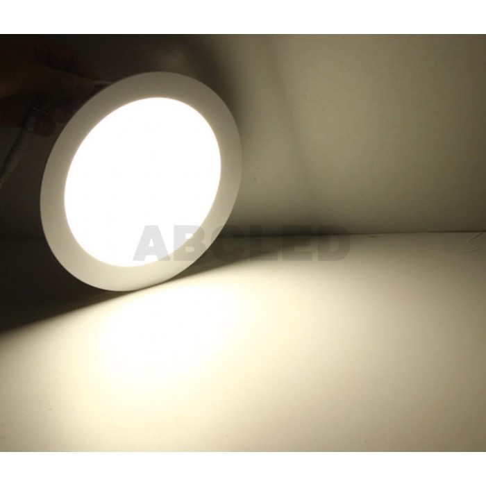 Abcled.ee - LED panel light round recessed 12W 6000K 960Lm IP20