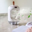 Air Humidifier with LED and fan 280ml 3600mAh white MF76