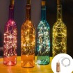 Decorative Christmas lights/bottle stopper 10Led WARM WHITE with solar battery