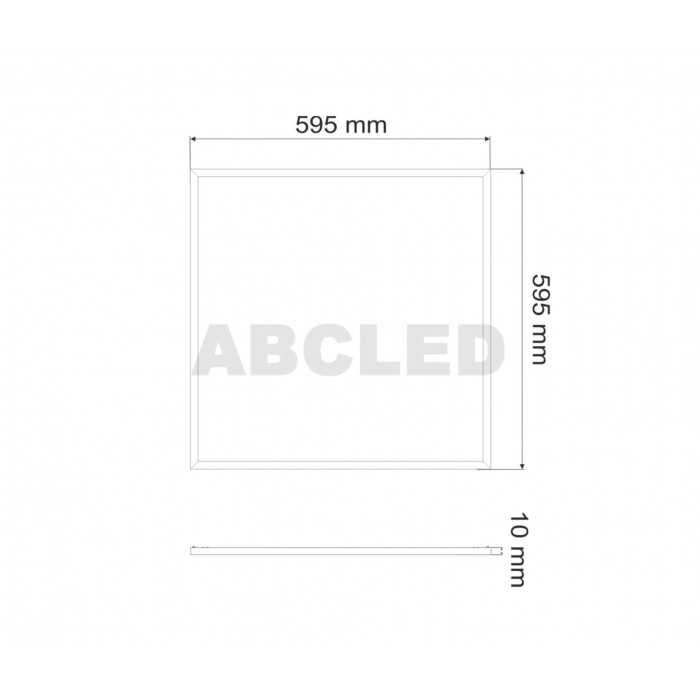 Abcled.ee - LED Paneel 600x600 50W 4000K 4000Lm IP20