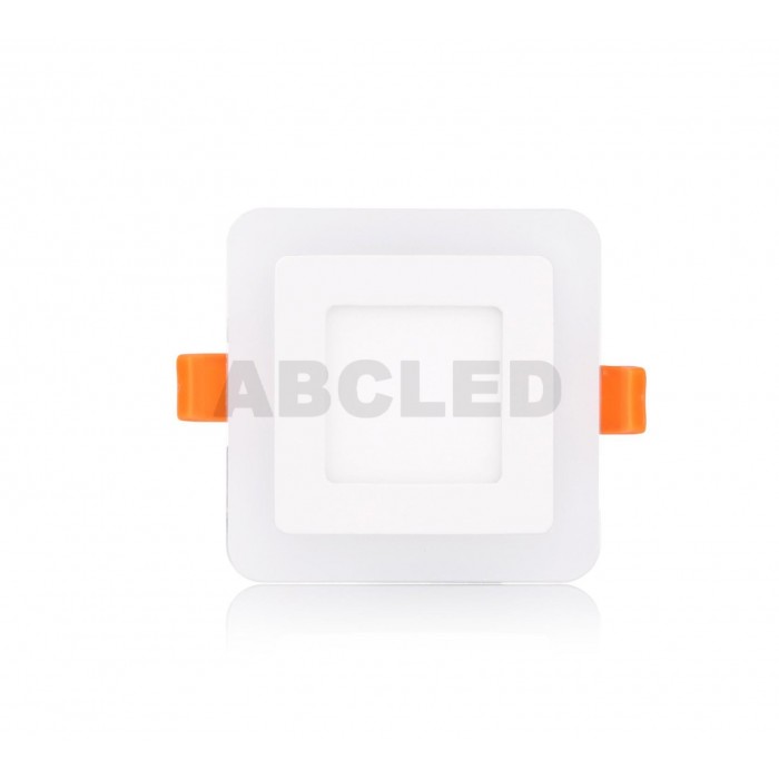 Abcled.ee - LED panel 3W+2W DualWhite 3000K+4100K square