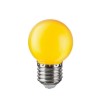 Led лампочка E27 G45 1W 650LM Желтая