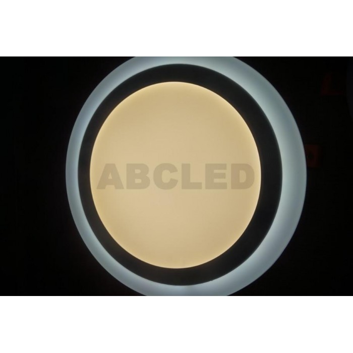 Abcled.ee - LED panel 18W+6W DualWhite 3000K+4100K round