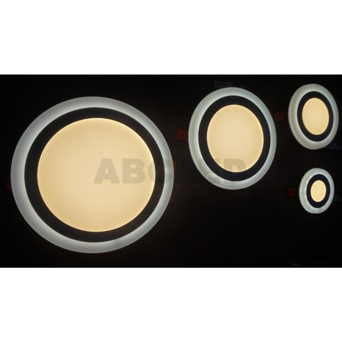 Abcled.ee - LED панель 18W+6W DualWhite 3000K+4100K круглая