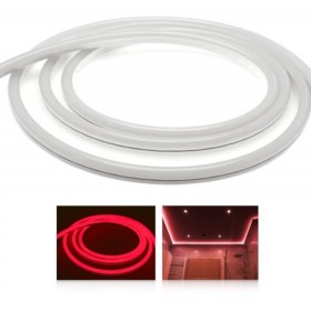 Neon Flex LED Riba Punane 5050smd, 60Led/m, 14,4W/m, IP67, 12V Premium