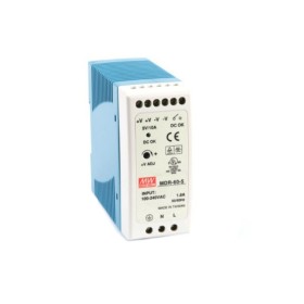 LED блок питания 5V 10A 50W MDR MeanWell DIN MDR-60-5