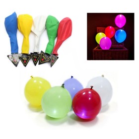 Светодиодные воздушные светящиеся шарики 5шт/комплект