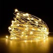 Decorative Christmas lights WARM 100led 10m with batteries