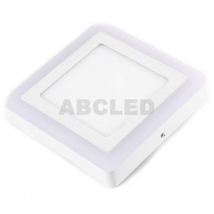 Abcled.ee - LED panel 18W+6W DualWhite 3000K+4100K square